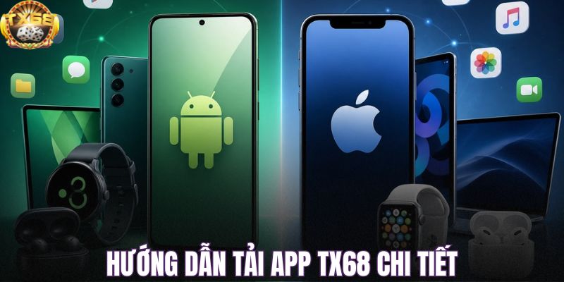 Hướng dẫn tải app TX68 chi tiết